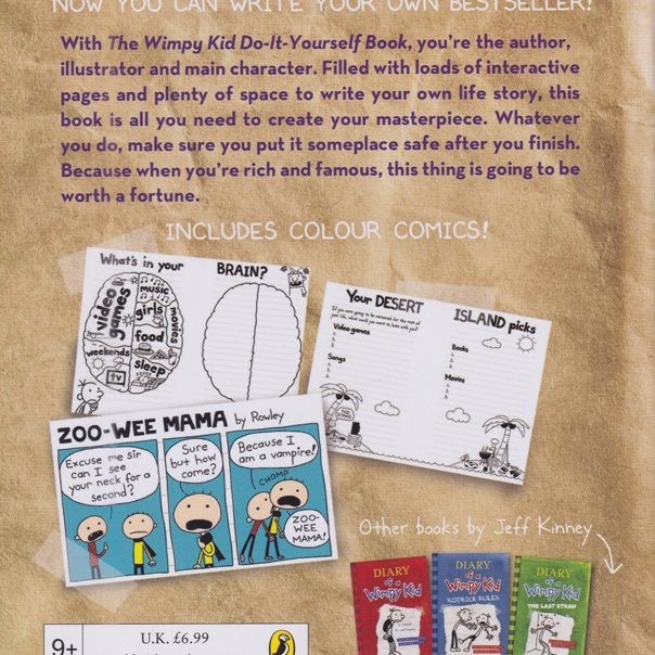 Diary of a Wimpy Kid – Do It Yourself – Children's Bookshop in Sri Lanka