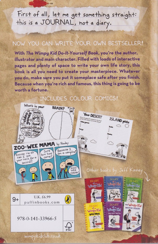 Diary of a Wimpy Kid – Do It Yourself – Children's Bookshop in Sri Lanka