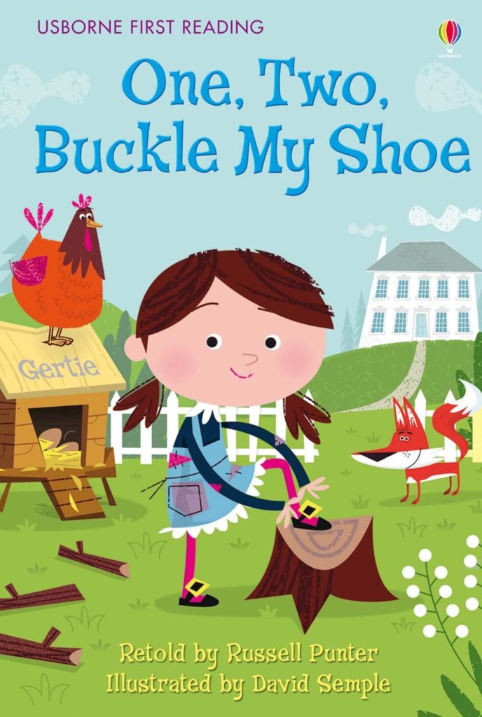 One, Two, Buckle My Shoe Usborne First Reading Level 2 Children's