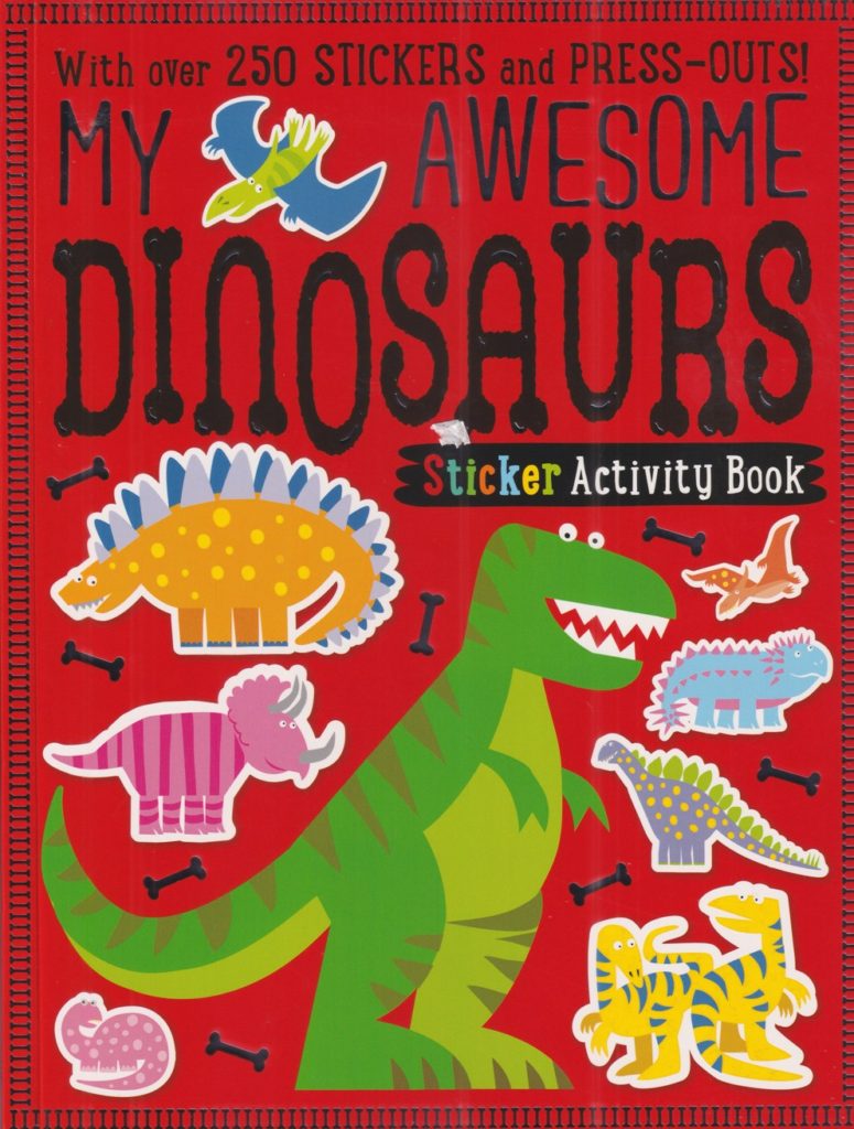My Awesome Dinosaurs Sticker Activity Book – Children's Bookshop in Sri ...