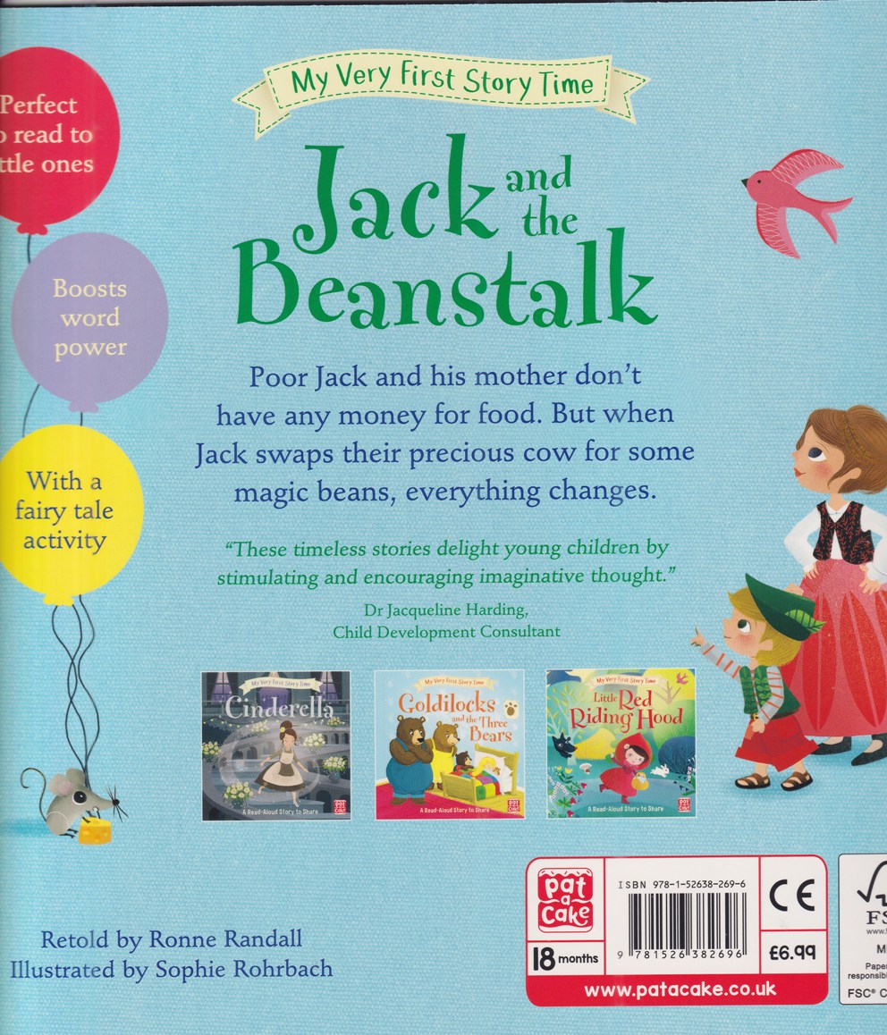 My Very First Story Time – Jack and the Beanstalk – Children's Bookshop ...
