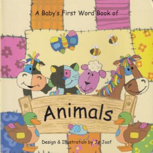 A Baby's First Word Book of - Animals - Boardbook