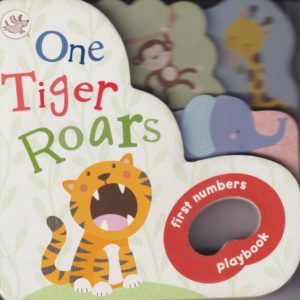 One Tiger Roars - first numbers playbook - boardbook